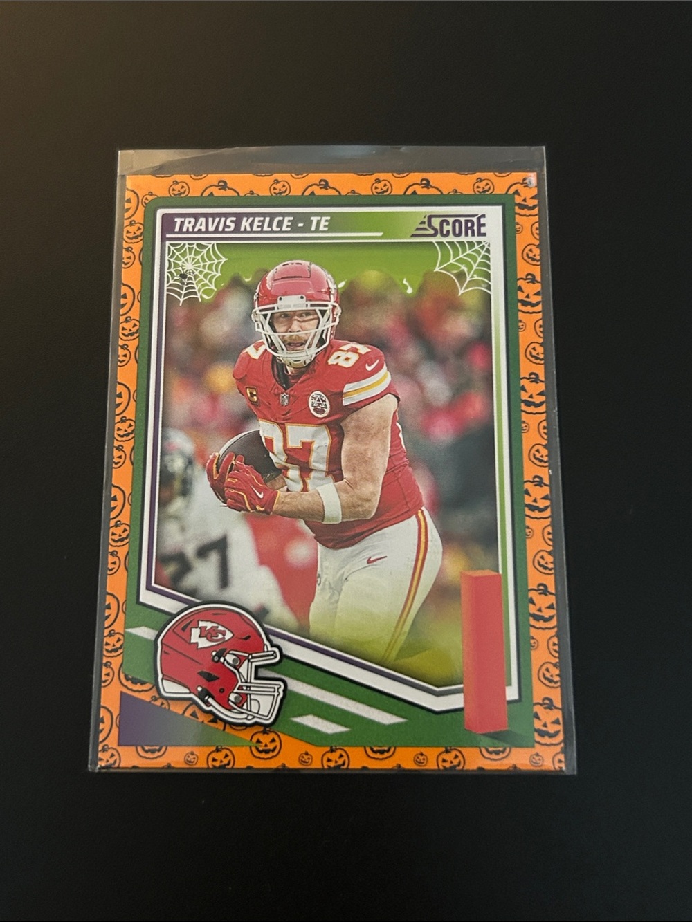 Travis Kelce Kansas City Chiefs Halloween Football Card